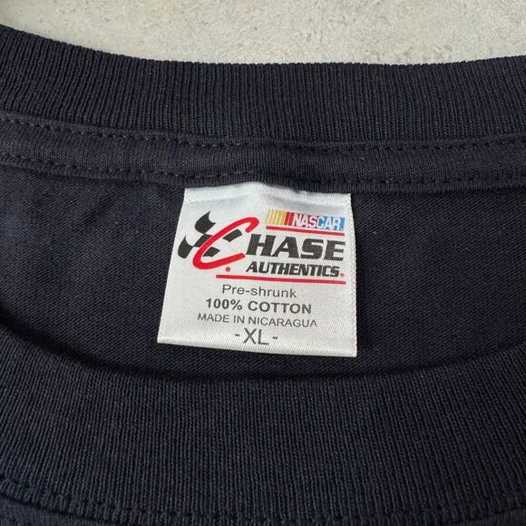 VTG Dale Earnhardt Jr National Guard T-Shirt XL All Over Print AOP Chase NASCAR - Picture 2 of 6